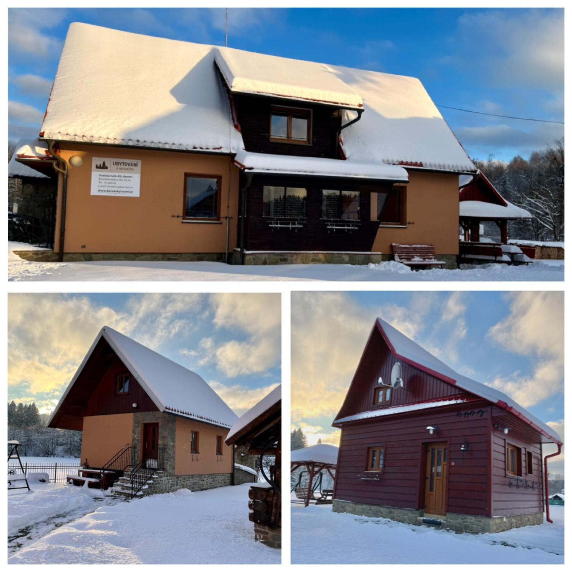 Ubytovani U Hradecku Prostřední Bečva Exterior foto